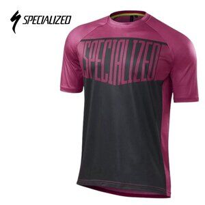 SPECIALIZED MTB Enduro Comp Cycling Jersey purple size M